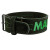 Пояс для важкої атлетики MadMax MFB-301 Suede Single Prong шкіряний Black/Green L