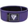 Пояс для тяжелой атлетики RDX RX1 Weight Lifting Belt Purple S