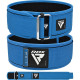 Пояс для важкої атлетики RDX RX1 Weight Lifting Belt BLUE-S