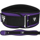 Пояс для тяжелой атлетики RDX RX3 EVA Curve неопреновый PURPLE-S
