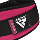 Пояс для тяжелой атлетики RDX RX3 EVA Curve неопреновый SHARP PINK-XS