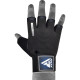 Перчатки для фитнеса RDX T2 Half Blue XL