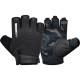Перчатки для фитнеса RDX T2 Half Blue XL