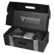Боксерские перчатки RDX MARK PRO SPARRING TRI LIRA 2 SILVER-10 унций (капа в комплекте)