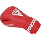 Боксерские перчатки RDX AS1 RED-12 унций (капа в комплекте)