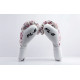 Боксерские перчатки RDX FL-6 WHITE-8 унций (капа в комплекте)