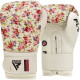 Боксерские перчатки RDX FL-6 WHITE-8 унций (капа в комплекте)