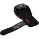 Боксерские перчатки RDX FL-3 FLORAL BLACK-8 унций (капа в комплекте)