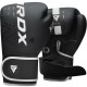 Боксерские перчатки RDX F6 Kara Matte White 6 унций (капа в комплекте)
