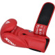 Боксерские перчатки RDX AS2 RED-10 унций (капа в комплекте)