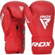 Боксерские перчатки RDX AS2 RED-10 унций (капа в комплекте)