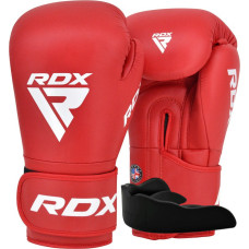 Боксерские перчатки RDX и AS1 RED-10 унций (капа в комплекте)
