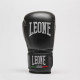 Боксерские перчатки Leone GN383 THUNDER Black 14 унций (капу в комплекте)