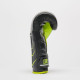 Боксерские перчатки Leone GN110F REVO FLUO Black 14 унций (бинты 4 м. в комплекте)