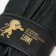 Боксерские перчатки Leone GN059D Black/Gold 10 унций (капу в комплекте)