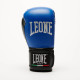 Боксерские перчатки Leone GN383 THUNDER Blue 10 унций (капу в комплекте)