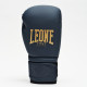 Боксерские перчатки Leone GN059B Blue Edition 10 унций (капу в комплекте)