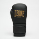 Боксерские перчатки Leone GN059D Black/Gold 12 унций (капу в комплекте)