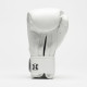 Боксерские перчатки Leone GN111 THE GREATEST White 10 унций (бинты 4 м. в комплекте)