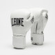 Боксерские перчатки Leone GN111 THE GREATEST White 10 унций (бинты 4 м. в комплекте)