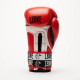 Боксерские перчатки Leone GN208 ICONIC Red 10 унций (бинты 4 м. в комплекте)