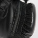 Боксерские перчатки Leone GN383 THUNDER Black 8 унций (капу в комплекте)