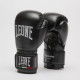 Боксерские перчатки Leone GN383 THUNDER Black 8 унций (капу в комплекте)