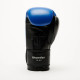Боксерские перчатки Leone GN383 THUNDER Blue 8 унций (капу в комплекте)