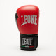 Боксерские перчатки Leone GN383 THUNDER Red 8 унций (капу в комплекте)