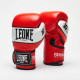 Боксерские перчатки Leone GN047 SHOCK Red 12 унций (бинты 4 м. в комплекте)