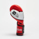 Боксерские перчатки Leone GN047 SHOCK Red 12 унций (бинты 4 м. в комплекте)