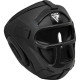 Боксерский шлем RDX T1 Grill Full Black S (капа в комплекте)
