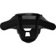 Боксерский шлем RDX T1 Grill Full Black S (капа в комплекте)