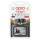 Капа OPRO Gold Braces под брекеты взрослая (возраст 11+) Blackl/Gold (art.102506001)