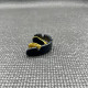 Капа OPRO Gold Braces под брекеты взрослая (возраст 11+) Blackl/Gold (art.102506001)