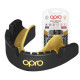 Капа OPRO Gold Braces под брекеты взрослая (возраст 11+) Blackl/Gold (art.102506001)
