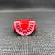Капа OPRO Gold взрослая (возраст 11+) Red/Pearl (art.102504004)