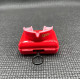 Капа OPRO Gold взрослая (возраст 11+) Red/Pearl (art.102504004)