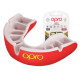Капа OPRO Gold взрослая (возраст 11+) Red/Pearl (art.102504004)