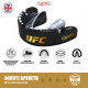 Капа OPRO Gold Braces под брекеты взрослая (возраст 11+) Blackl/Silver(art.102518001)