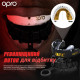 Капа OPRO Gold Braces под брекеты взрослая (возраст 11+) Blackl/Silver(art.102518001)