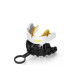 Капа OPRO Gold Braces під брекети доросла (вік 11+) White/Gold (art.102506004)