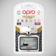 Капа OPRO Gold Braces под брекеты взрослая (возраст 11+) Dark Blue/Pearl (art.102506002)