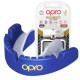 Капа OPRO Gold Braces под брекеты взрослая (возраст 11+) Dark Blue/Pearl (art.102506002)
