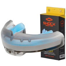 Капа Shock Doctor Ultra Braces под брекеты взрослая (возраст 12+) Black (art. 4701-BK-AD)