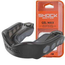 Капа Shock Doctor Gel Max детская (возраст до 10 лет) Black (art. 6210-BK-YTR)
