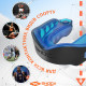 Капа Shock Doctor Gel Max взрослая (возраст 11+) Black/Blue (art. 6100-BB-AD)