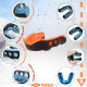 Капа Shock Doctor Gel Max взрослая (возраст 11+) Black/Orange (art. 6230-BK/OR-AD)