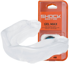 Капа Shock Doctor Gel Max детская (возраст до 10 лет) Clear (art. 6190-TC-YTR)
