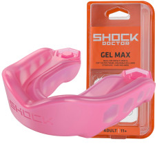 Капа Shock Doctor Gel Max взрослая (возраст 11+) Hot Pink (art. 6200-PK-AD)